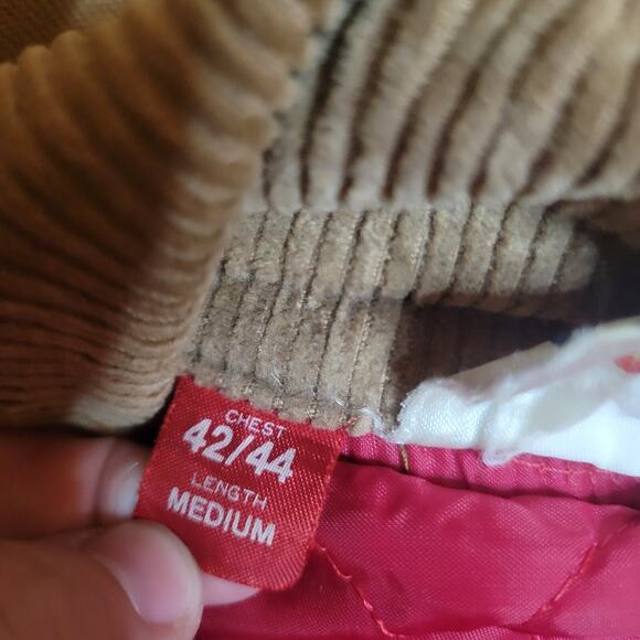 Dickies Insulated Winter Coveralls Overalls Men's Sz 42/44 Length Medium Brown - Picture 5 of 11